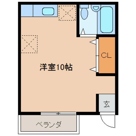 松本駅 バス10分  三才山線　法務局前下車：停歩2分 2階の物件間取画像